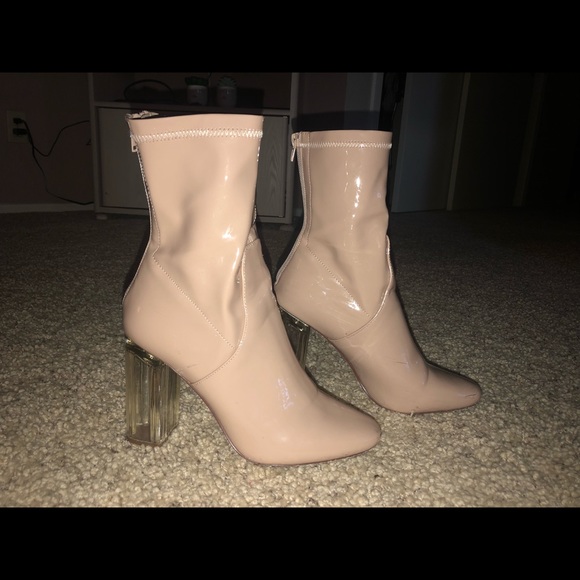 Leather pumps/ booties - Picture 2 of 4